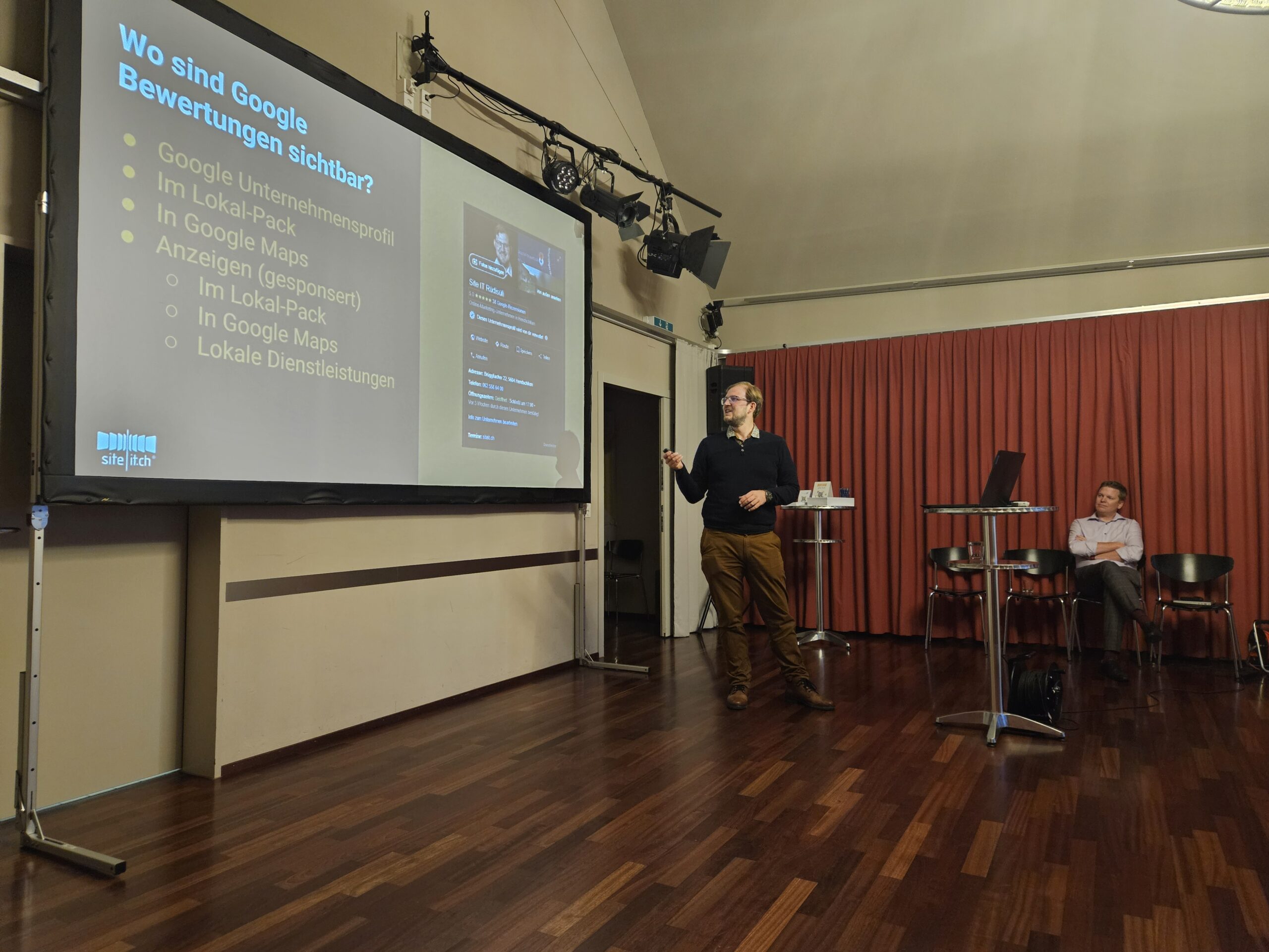 Thierry Brem und Gregor Rüdisüli Vortrag sft